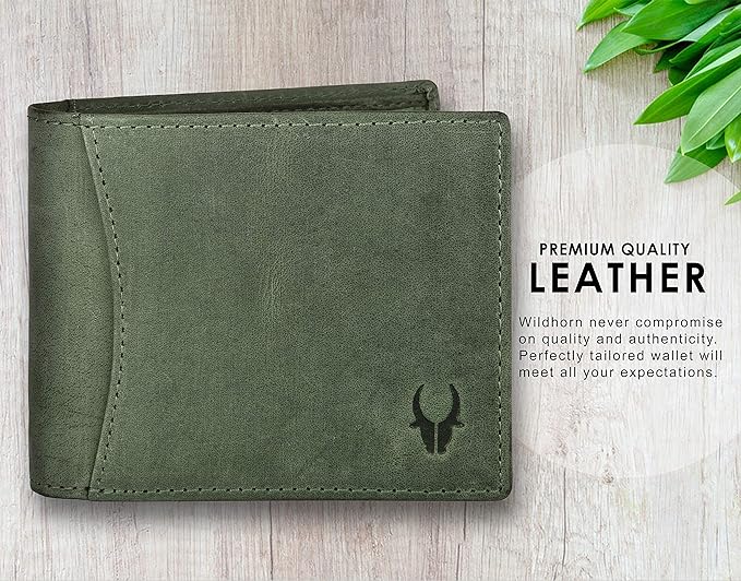 WildHorn Leather Hand-Crafted Wallet for Men