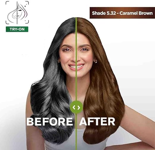 Garnier Natural Hair Colour (Caramel Brown,70ml + 60g)