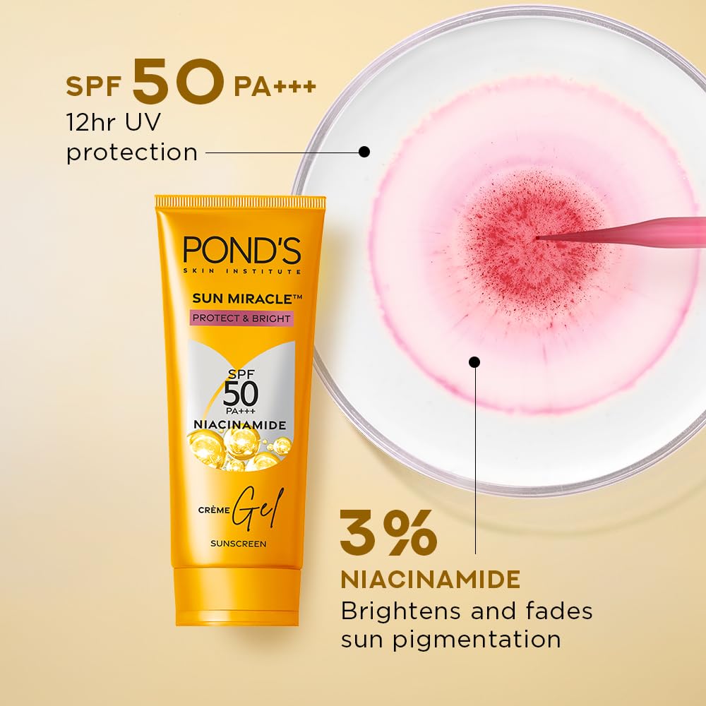 Pond's All Serum Boost Sunscreen Prevent And Fade Dark Patches With The Power Of Spf 50, 100 gm