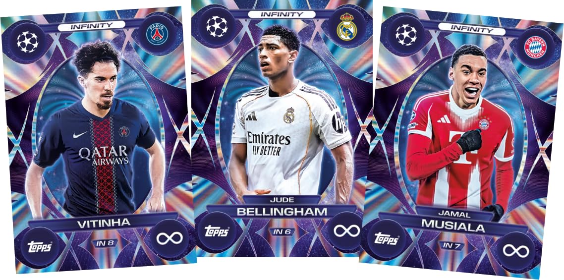 Topps UEFA Champions League Match Attax 2025-26 Trading and Collectible Card Game (Smart Pack)
