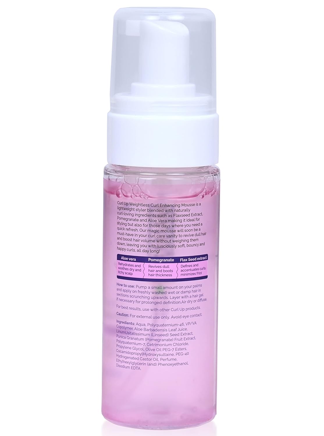 Curl Up Weightless Curl Enhancing Mousse, 150 ml