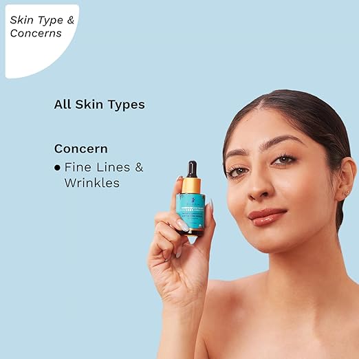 Pilgrim Korean 0.5% Retinol & 1% Hyaluronic Acid Lift & Firm Anti Aging Serum, 30 ml