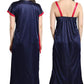 AV2 Women's Satin Solid Maxi Nighty