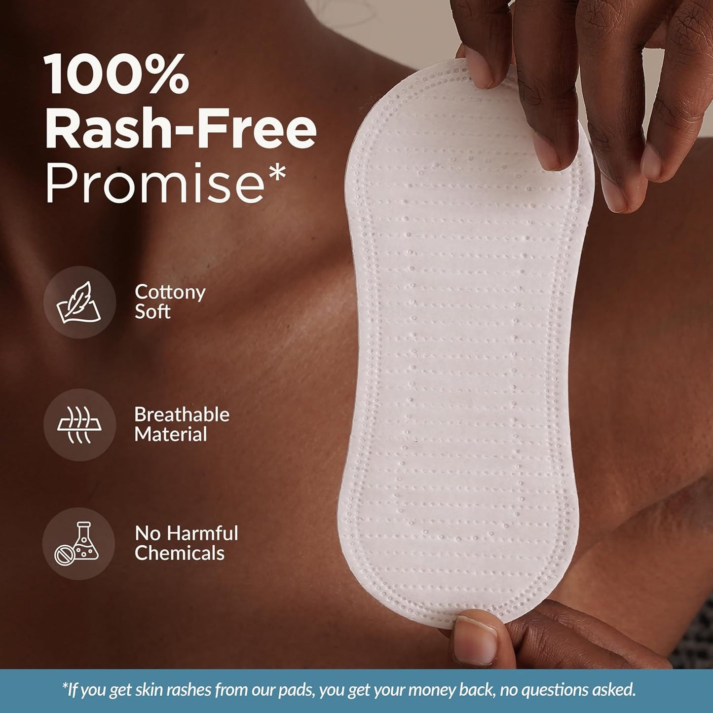 Azah Panty Liners for Women Daily use (Pack of 80) | Cottony Soft Sanitary Pads for Women | Pantyliners Pads Perfect For White Discharge & Light Spotting