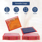Homestrap Set of 24 Single Saree Covers | Transparent Top, Foldable & Zip Closure