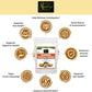 Online Quality Store Triphala Powder - 100g for eating, hair and skin, churna powder of Amla, Behada, Harada