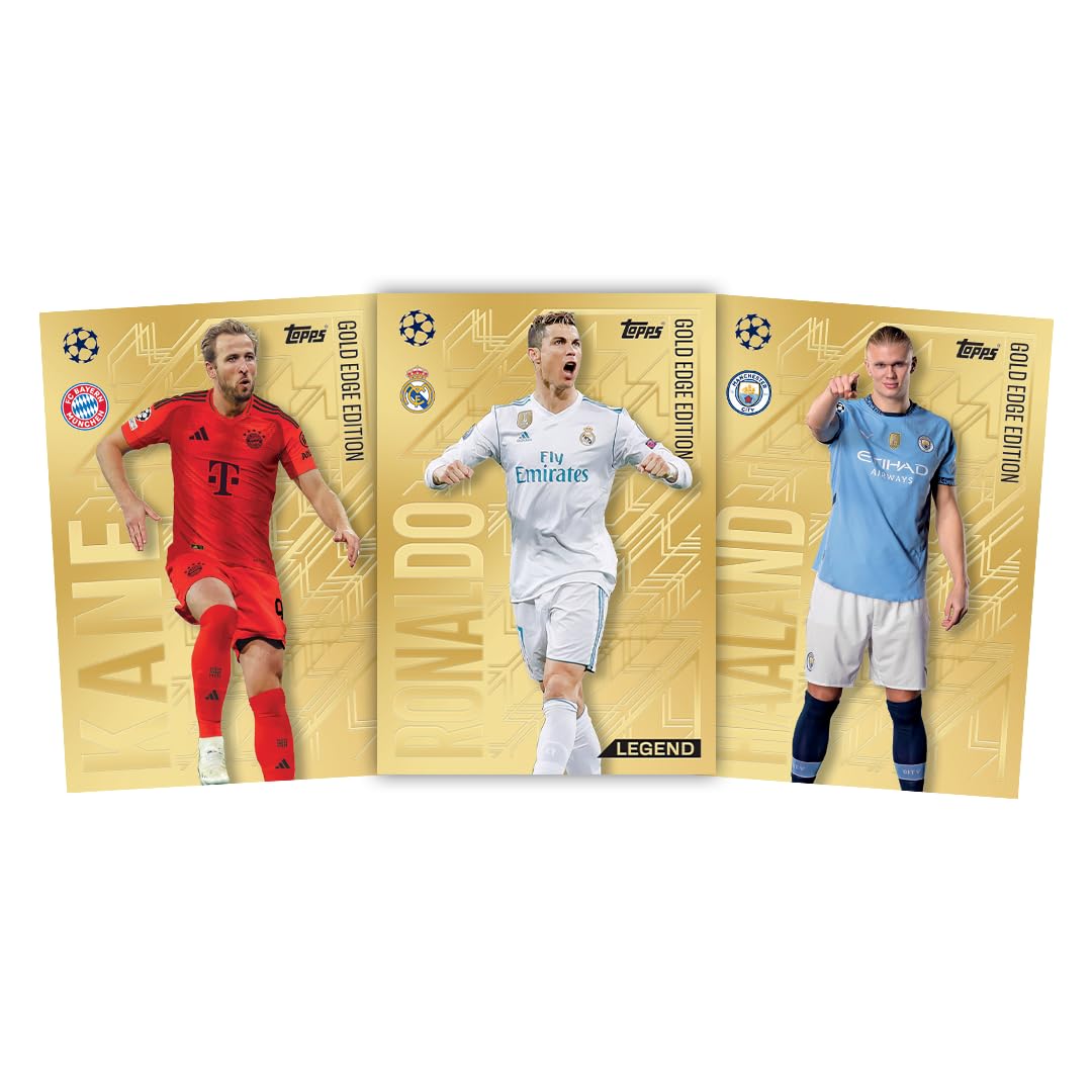 Topps UEFA Champions League Match Attax 24/25 Trading and Collectible Card Game ((Carry Box Plus Edition))