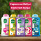 Dettol Body Wash and Shower Gel, Rosewater and Hibiscus- 250ml Pack of 2