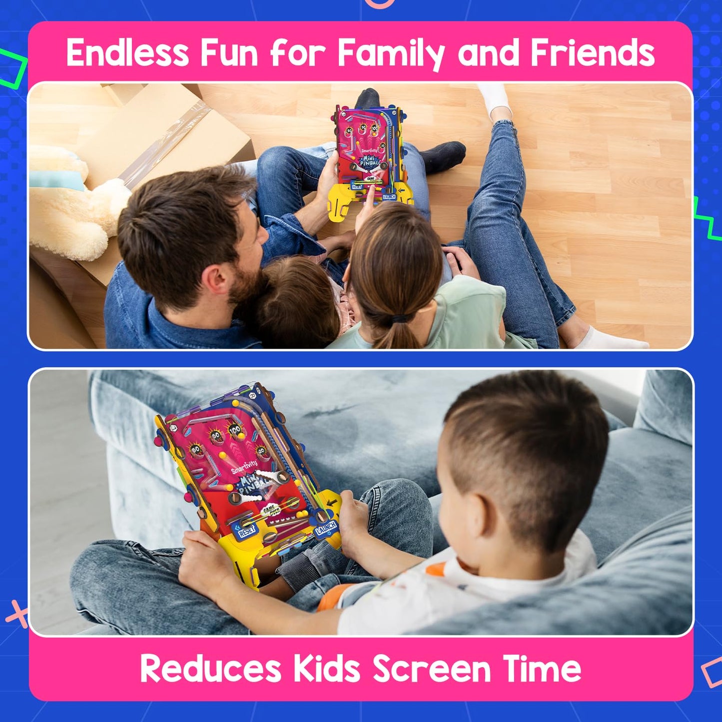 Smartivity DIY Pocket Pinball for Kids Ages 6 to 12 Years | Hand-Held Exciting Arcade Game