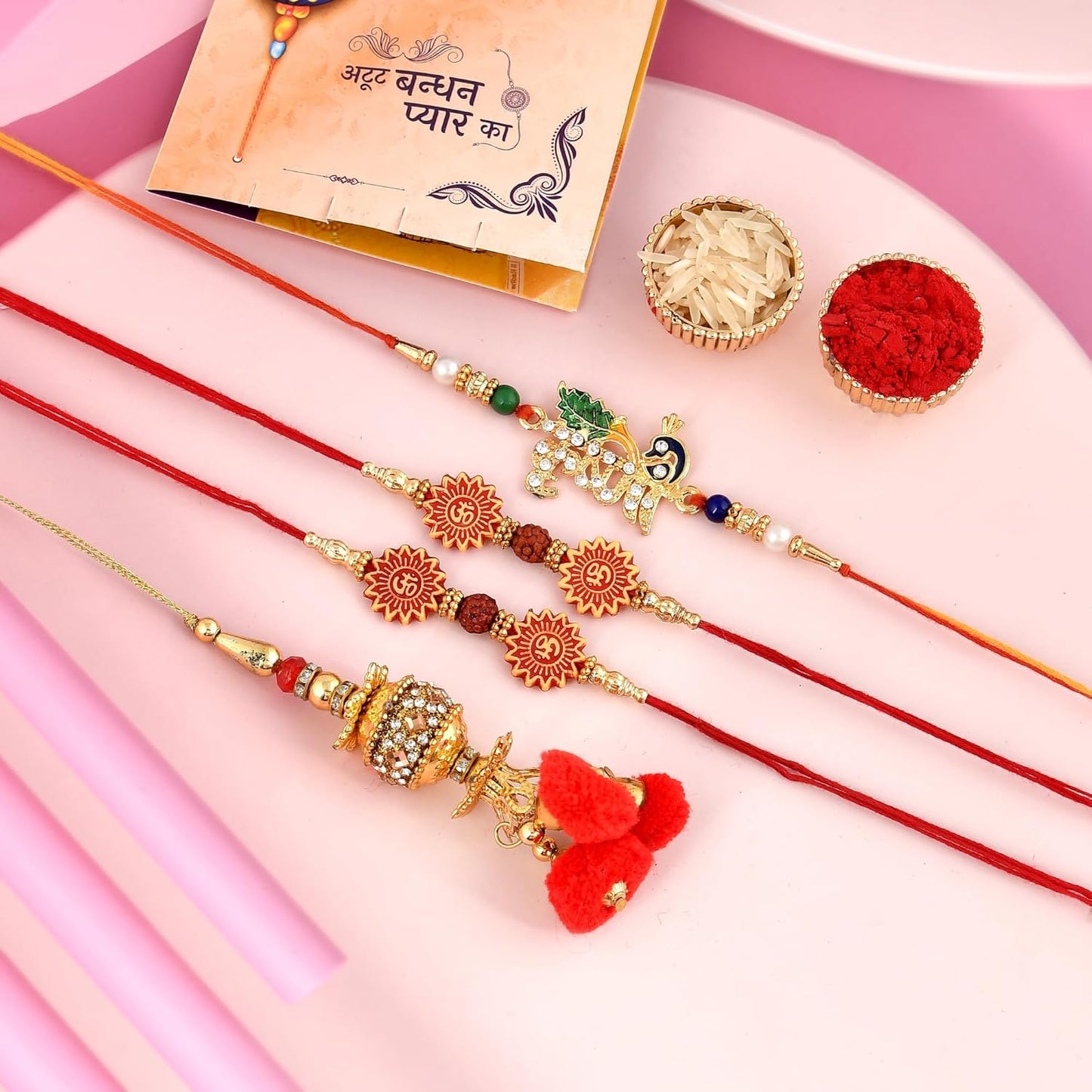 Rakhi Gift for Brother Bhaiya Bhabhi