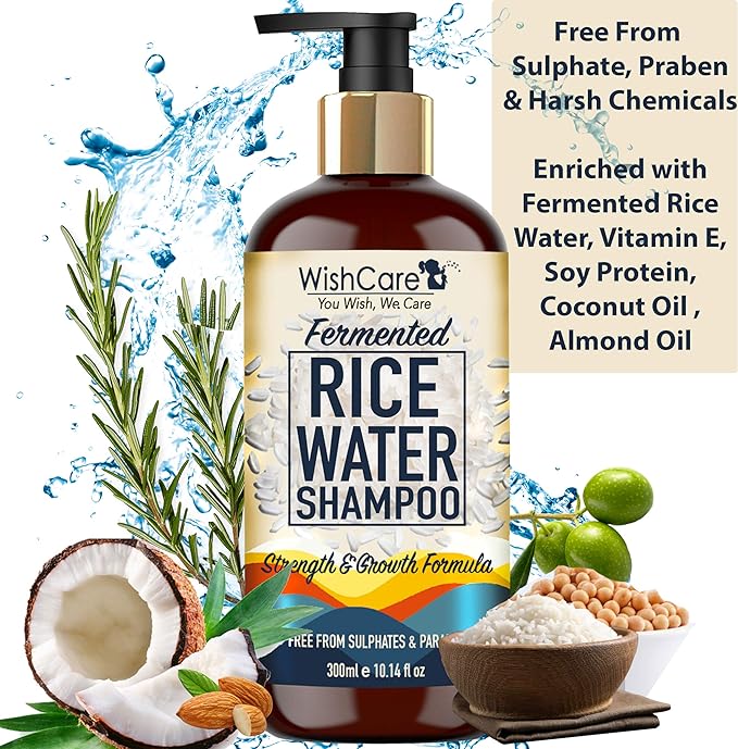 WishCare Fermented Rice Water Shampoo - 300ml