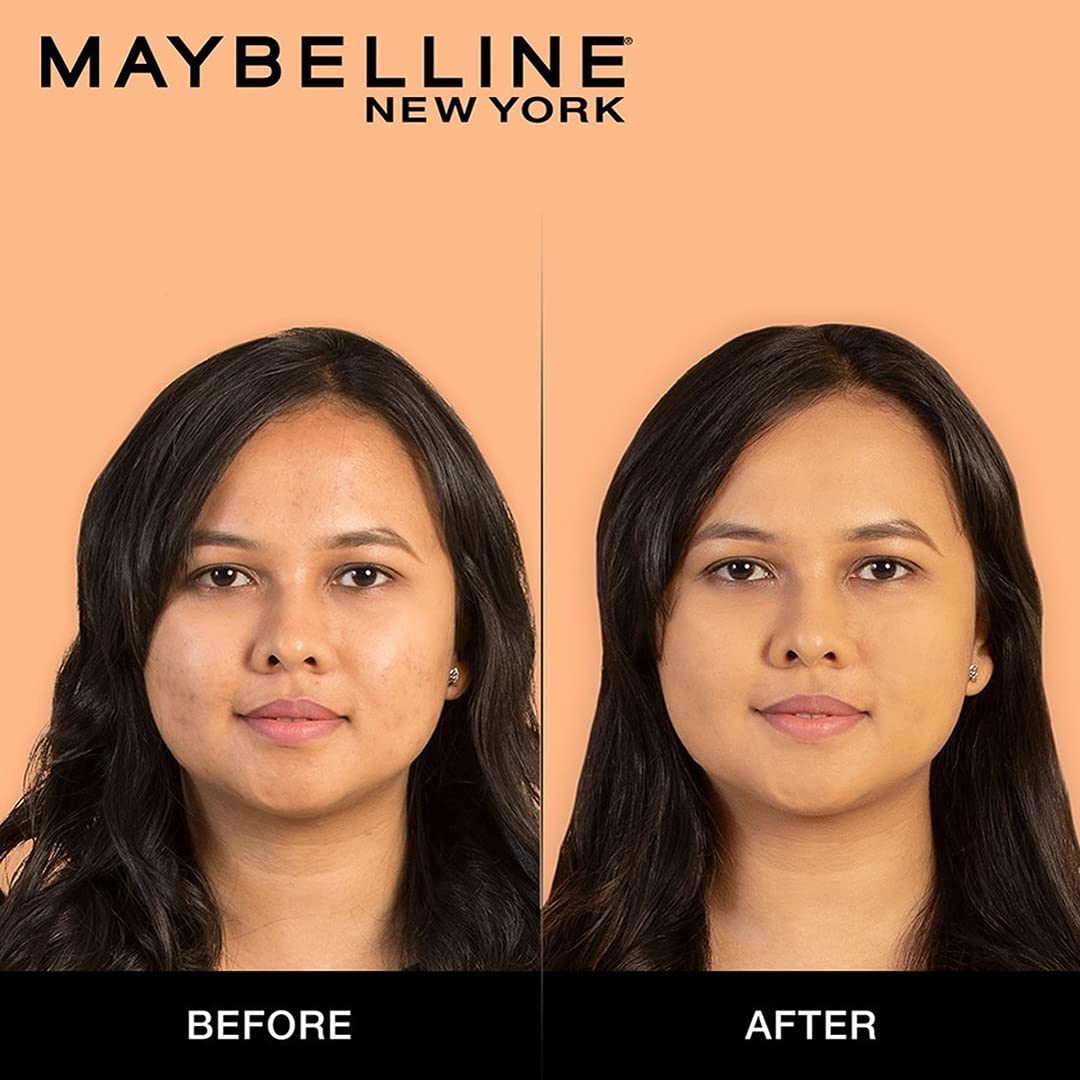 Maybelline New York Liquid Foundation, Matte & Poreless, Normal to Oily Skin, Fit Me, 230 Natural Buff, 18 ml Pack of 2