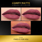 FACESCANADA Comfy Matte Liquid Lipstick-Fixed It For You 11,3.8 ml|Comfortable 10HR Longstay|Intense Matte Colo