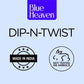 Blue Heaven Dip-N-Twist Nail Polish Remover, Pack of 2