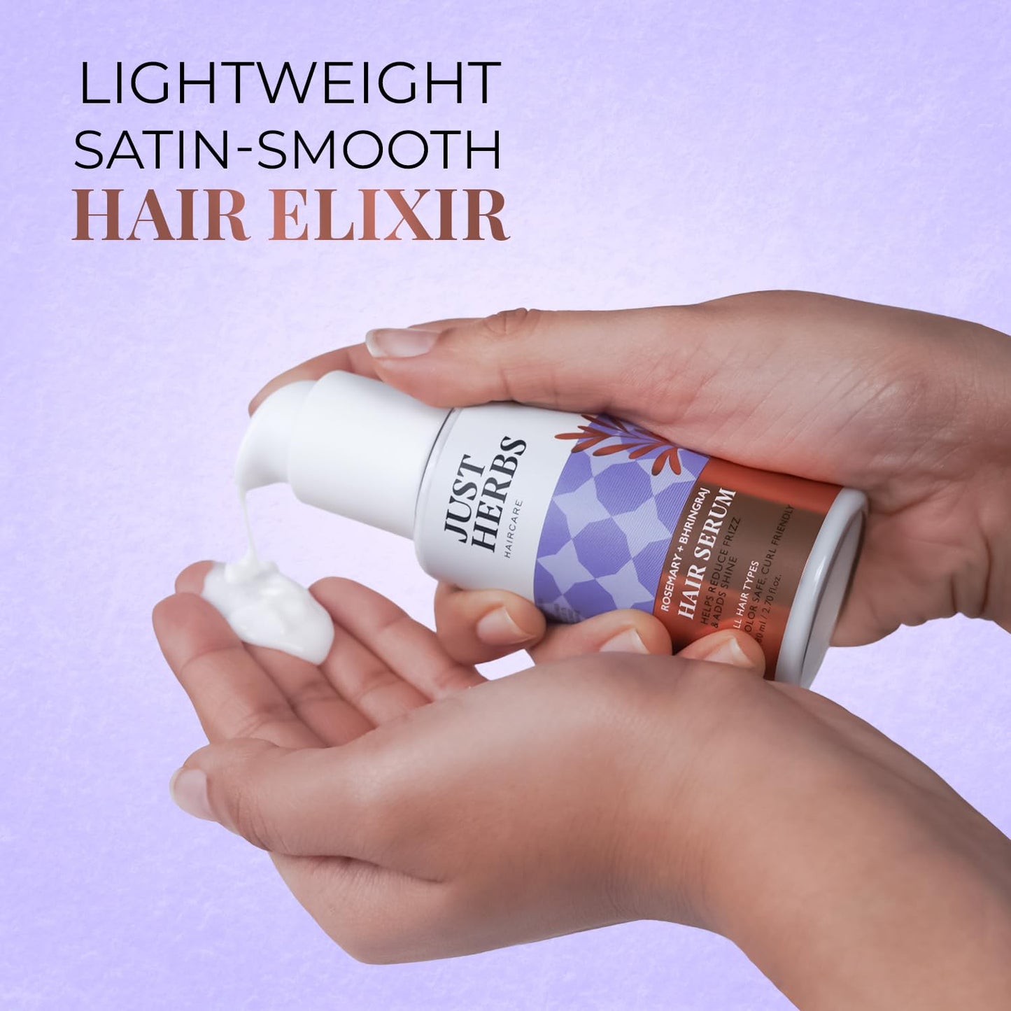 Just Herbs Rosemary Bhringraj Hair Serum 80 ml