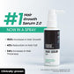 ThriveCo Hair Growth Serum 2.0 Spray | Backed by British Medical Research | Clinically Proven to Reduce Hair Fall & Boost Hair Growth | For Men & Women – 50 ml