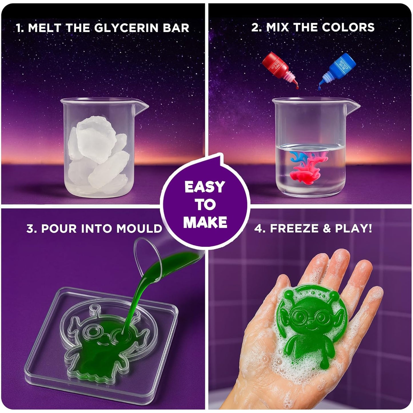 Einstein Box Space Soap Making Kit | Toys & Gifts for Boys Aged 4+