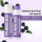 BAKE 2% Kojic Acid Tinted Butter Brightening Lip Balm with 1% Alpha Arbutin & Glycolic Acid 24 Hours Moisturization | For Dark, Pigmented, Dry, Flaky Lips | De-Tan Lip Balm | For Men & Women - 5g