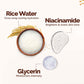 Mamaearth Rice Dewy Bright Light Moisturizing Cream With Rice Water & Niacinamide For Glass-Skin 200G |For Face, Hands & Body|24H Long-Lasting Moisturization