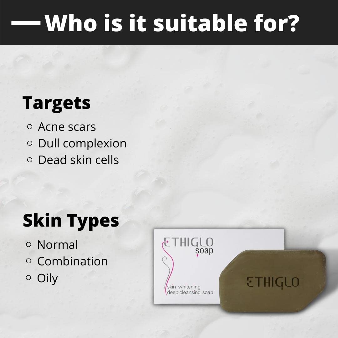 Ethiglo Deep Cleansing Soap, 75 gm