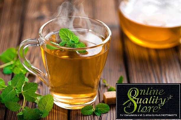 Online Quality Store Natural Mint Herbal Tea, 100 gm