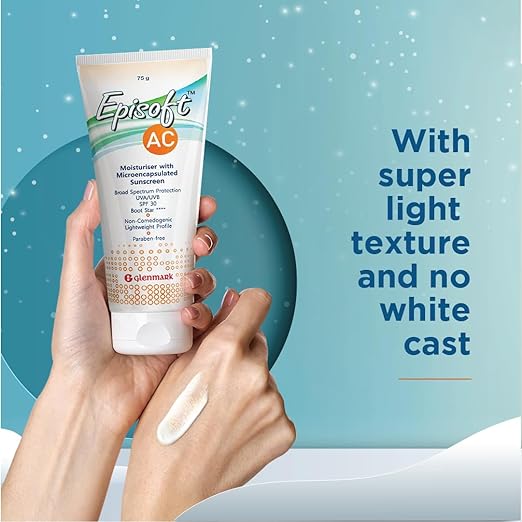 Episoft AC-Moisturizer with Microencapsulated Sunscreen 75g