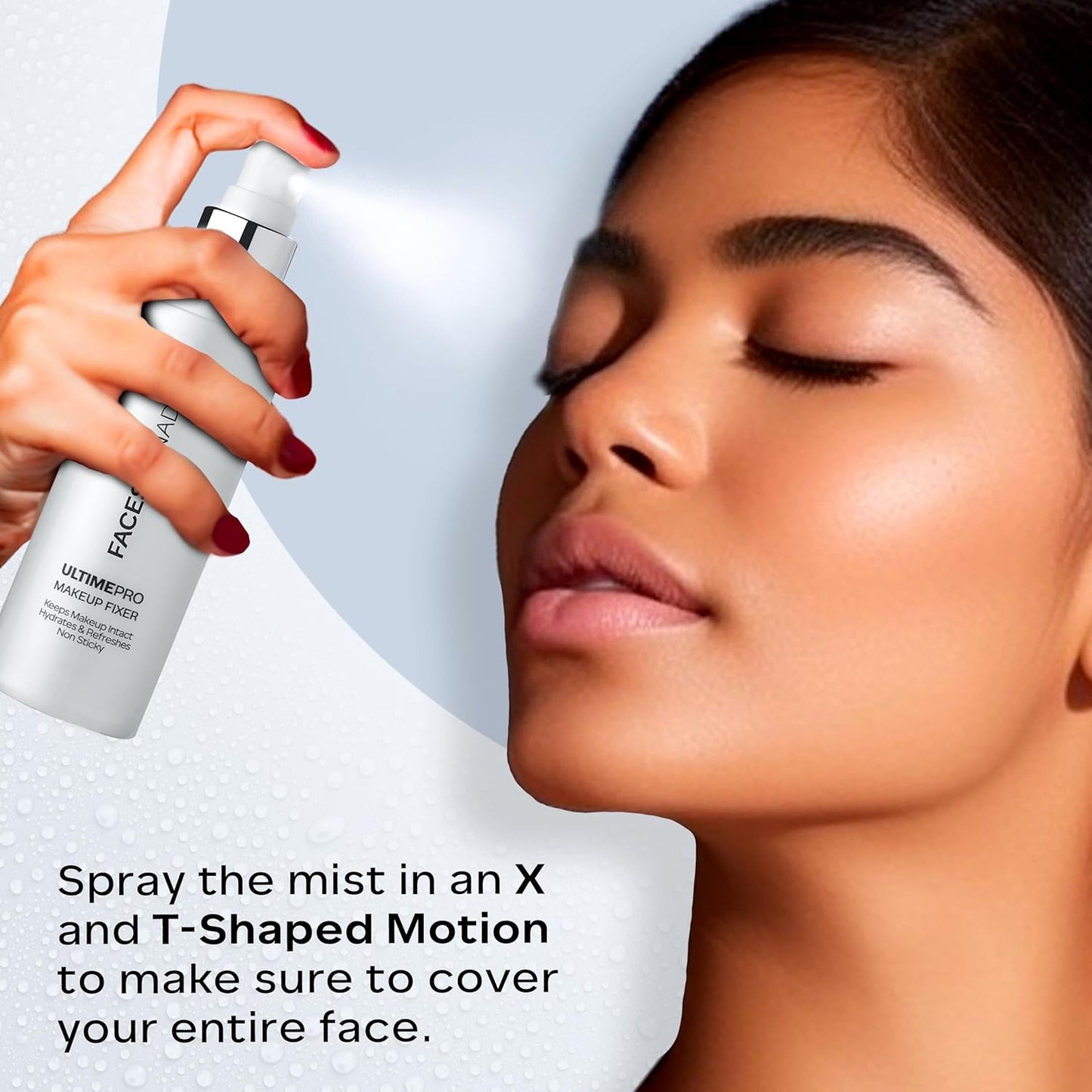 FACESCANADA Ultime Pro Makeup Fixer, 50 ml, Long Lasting Makeup Setting Spray