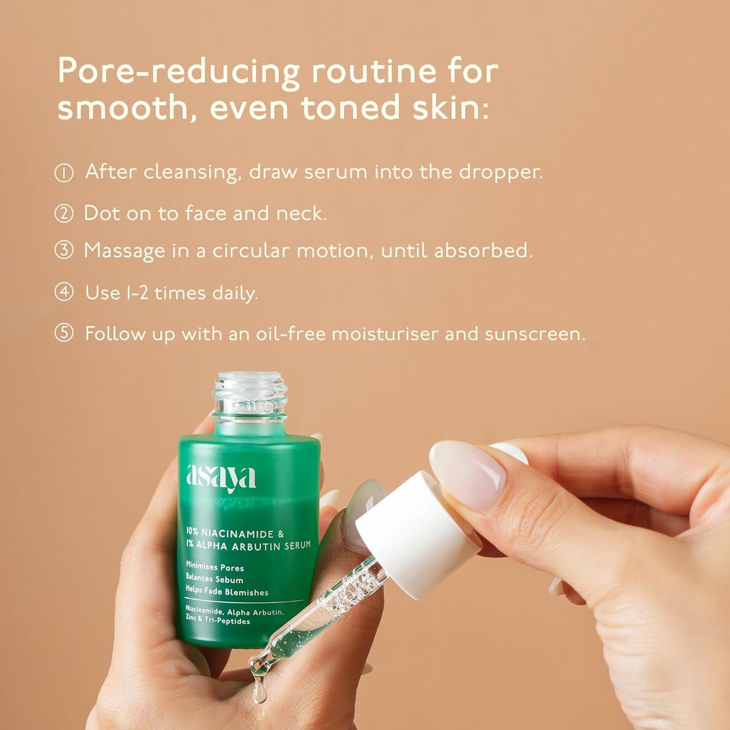 Asaya 10% Niacinamide Face Serum 30 ml