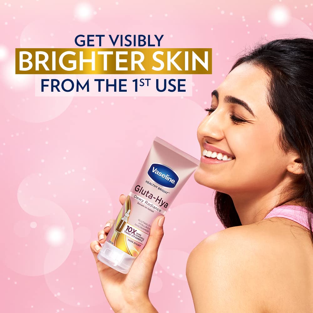 Vaseline Gluta-Hya Flawless Glow, 200 ml + Gluta-Hya Dewy Radiance, 200 ml Lotion