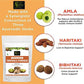 Online Quality Store Triphala Powder - 100g for eating, hair and skin, churna powder of Amla, Behada, Harada