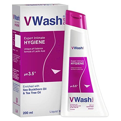 VWash Plus Expert Intimate Hygiene, 200ml, Hygiene Wash for Women, Vaginal Wash, Prevents Itching, Irritation & Dryness, Suitable For All Skin Types