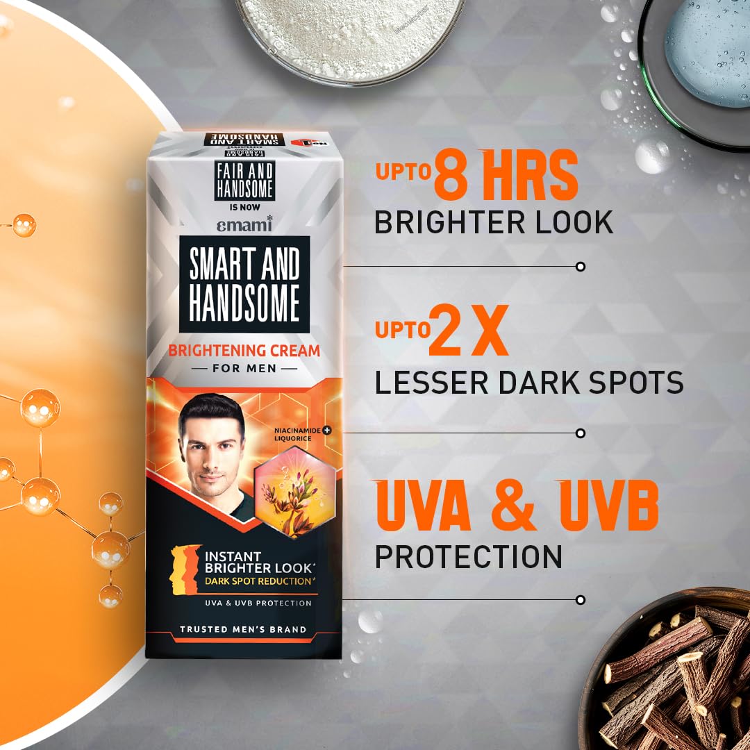 Smart And Handsome Long Lasting Radiance Cream, 60gm