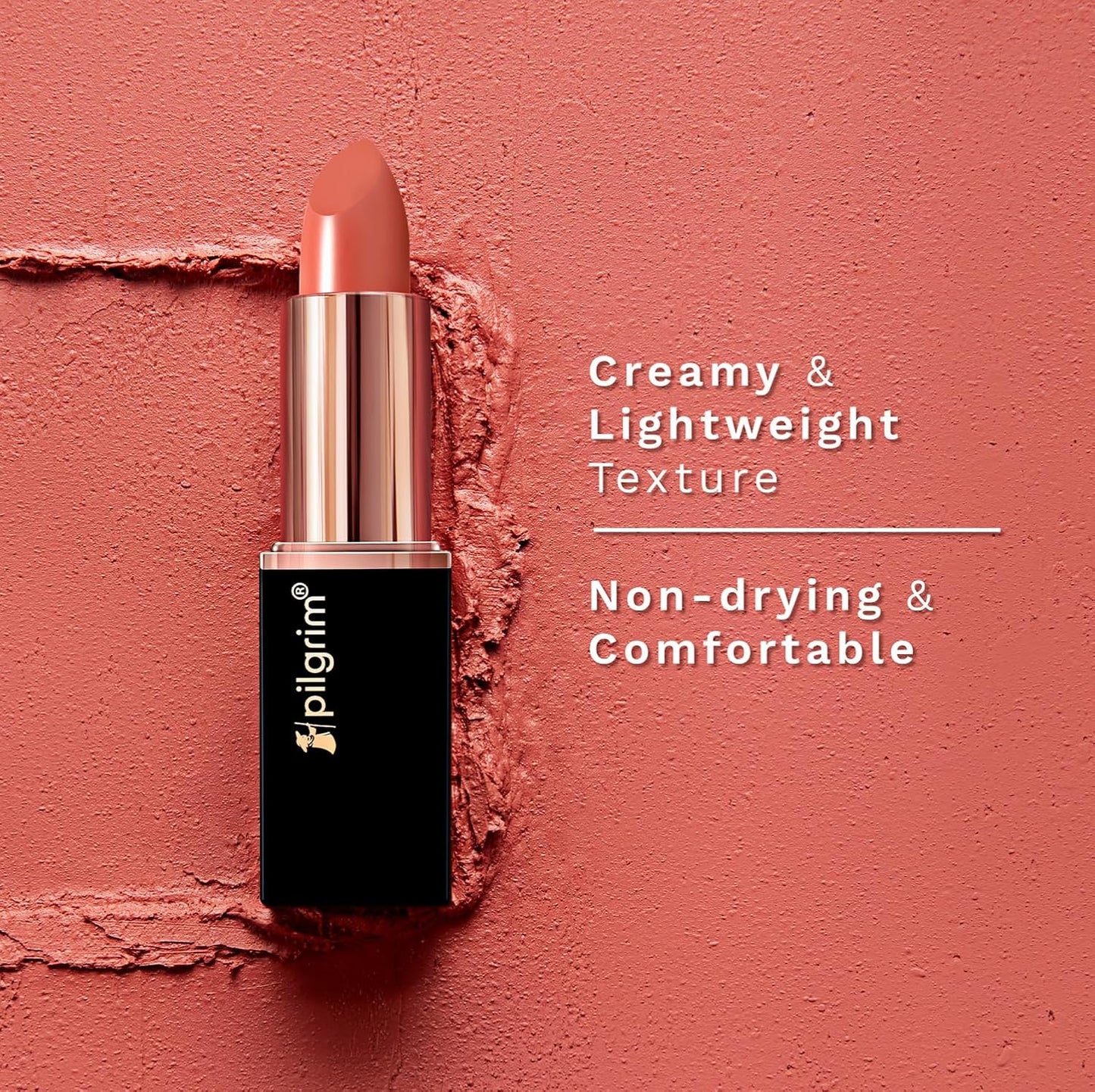 Pilgrim Matte Me Up Bullet Lipstick, 4.2 gm, Ruby Revolt-25
