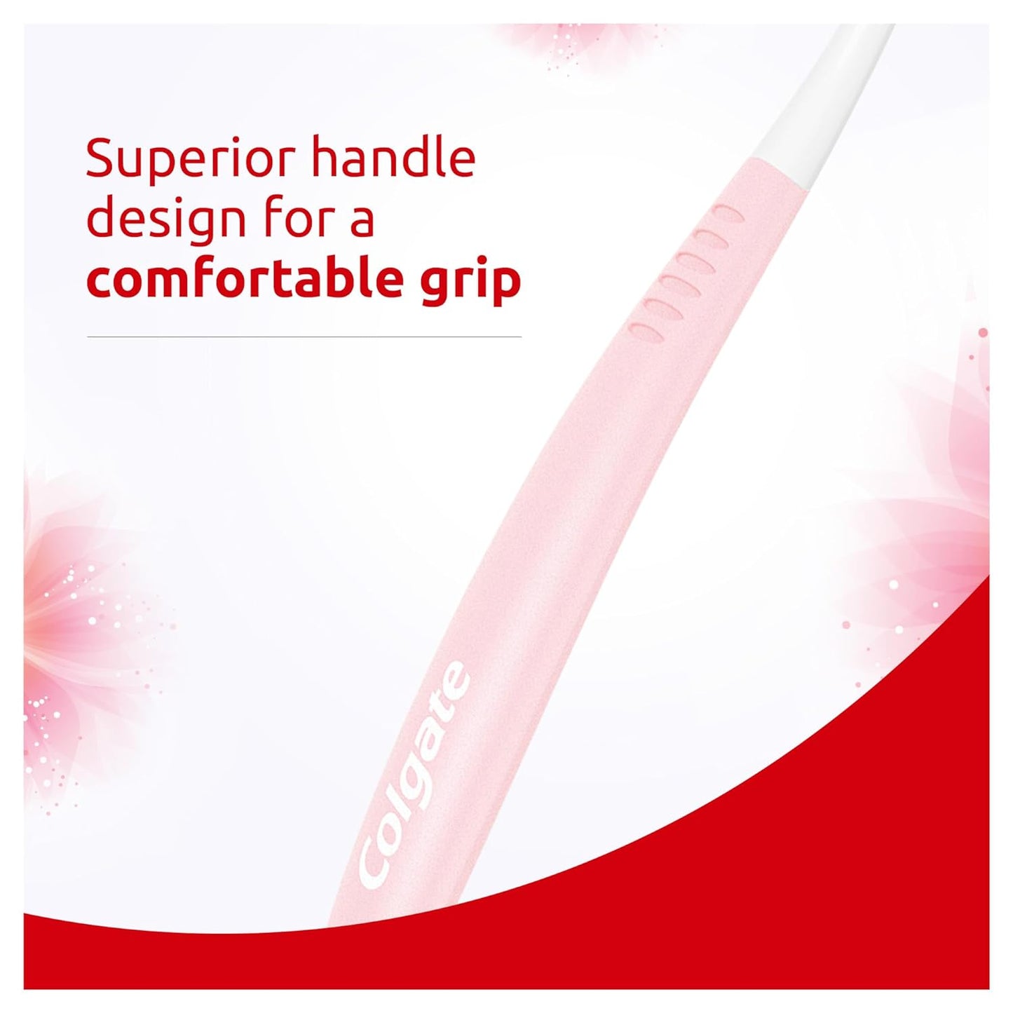 Colgate Gentle Sensitive Soft Bristles Manual Toothbrush, 4Pcs, Multi Colour