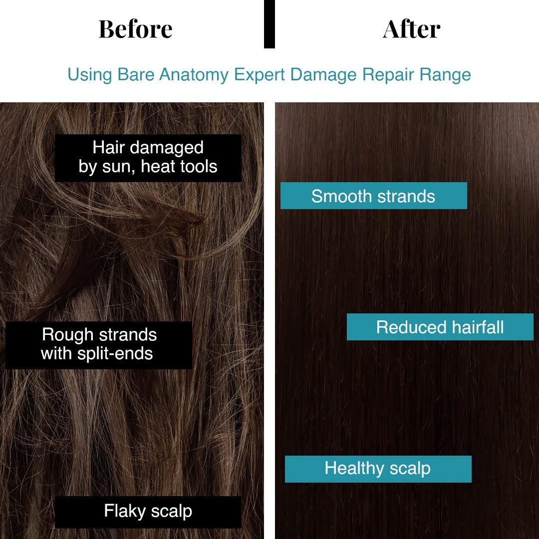 Bare Anatomy Damage Repair Hair Serum, Powered by Cera3x Technology , 50 ml