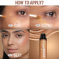 Swiss Beauty Liquid Light Weight Concealer With Full Coverage |Easily Blendable Concealer For Face Makeup With Matte Finish | Shade- Natural, 6g