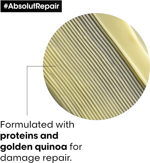 L’Oréal Absolut Repair Professionnel Mask with Protein and Gold Quinoa, 250 ml