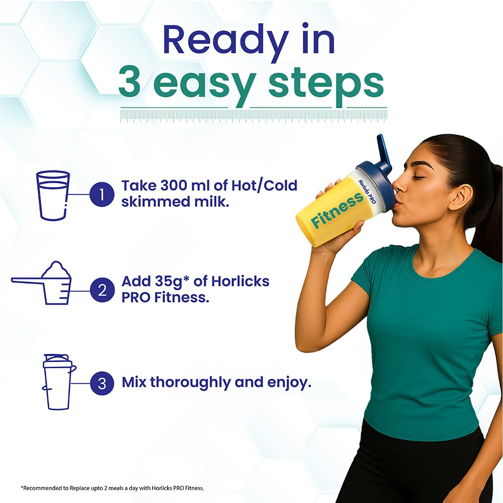 Horlicks PRO Mango, BIB, A Meal Replacement for Weight Loss with 60% Less Calories, 400 gm