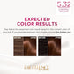 L'Oréal Paris Hair Colour, Radiant At-Home Hair Colour with up to 100% Grey Coverage, Excellence Creme, 5.32 Caramel Brown, 72ml+100g