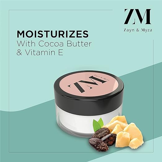 ZM Zayn & Myza Cleansing Make Up Remover Balm | Enriched with Cocoa Butter and Vitamin E | 2-1 melting cleansing balm |Hydrating Cleanser | No Dryness, Soft Moisturized skin, 15g