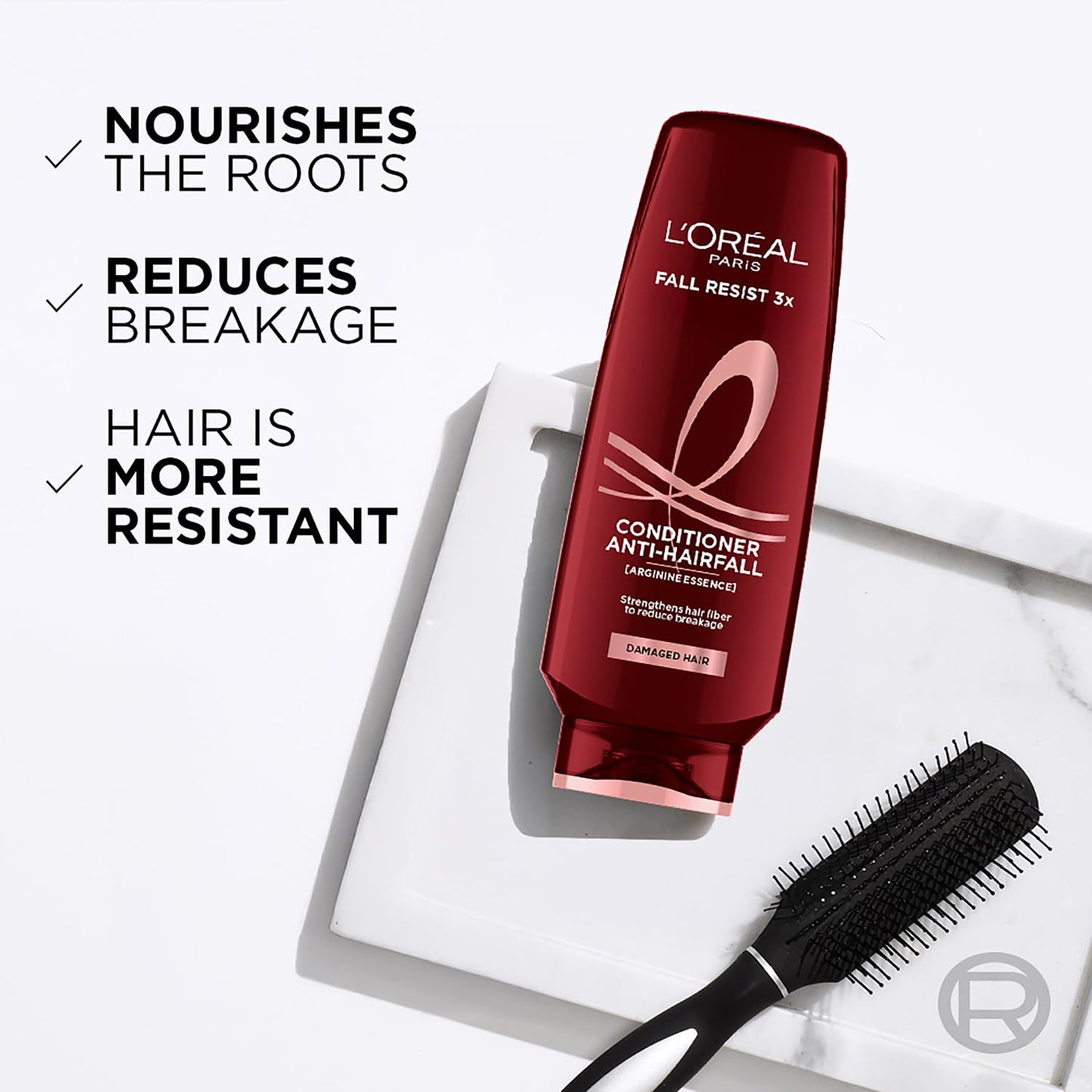 Loreal Paris Anti-Hair Fall Conditioner, Reinforcing & Nourishing, 180 ml