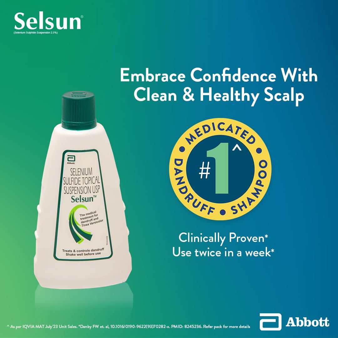 Abbott Selsun Shampoo - 120ml