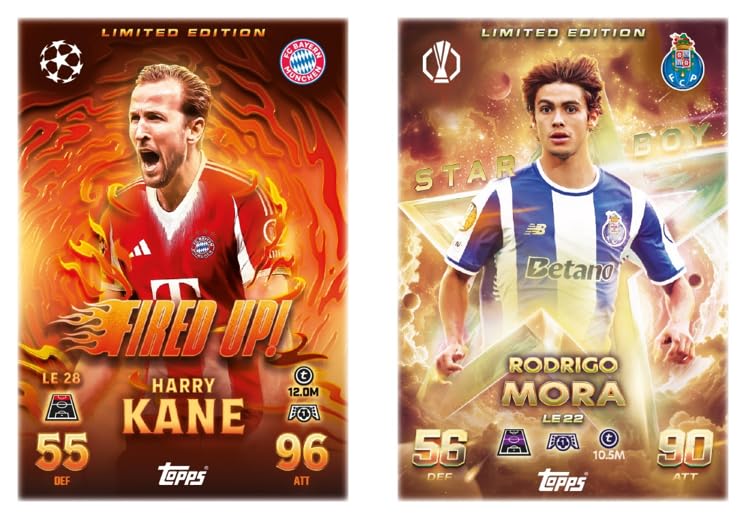 Topps UEFA Champions League Match Attax 2025-26 Trading and Collectible Card Game (Smart Pack)