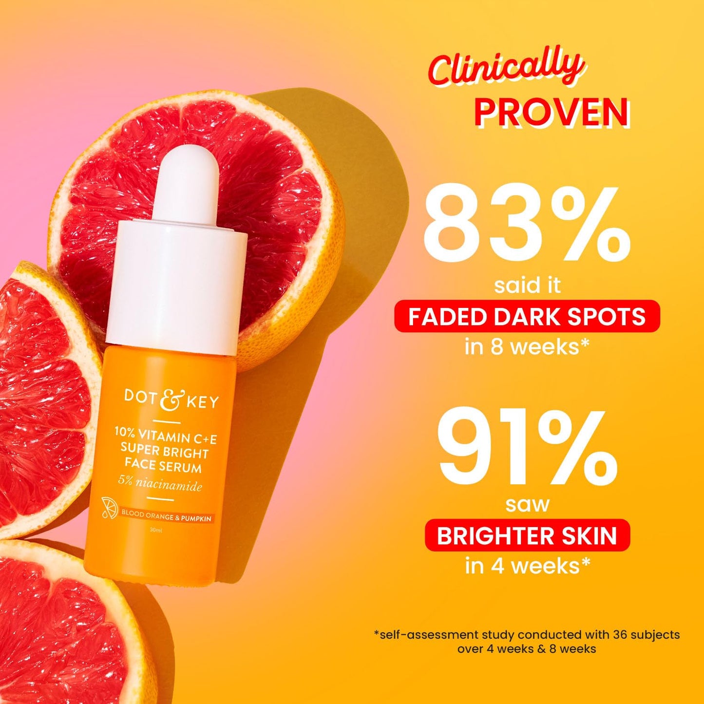 Dot & Key 10% Vitamin C + E, 5% Niacinamide Serum, 30ml