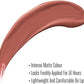 Lakme Forever Matte Liquid Lip Colour - Nude Myth,5.6ml