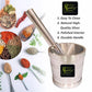Online Quality Store Kitchen Khalbatta Okhli Masher |Mortar and Pestle Set |Aluminium Khal Batta|Imam dasta |Okhli|Musal|Khallad