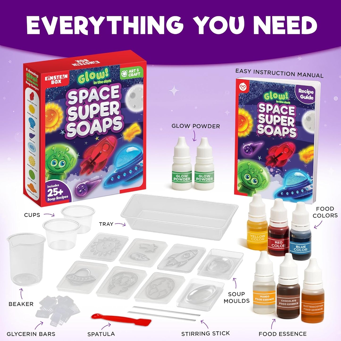 Einstein Box Space Soap Making Kit | Toys & Gifts for Boys Aged 4+