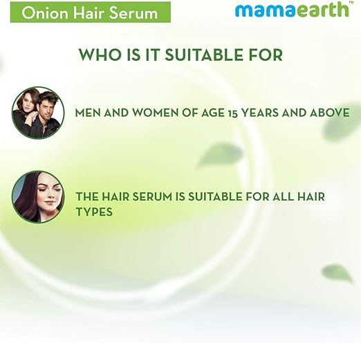 Mamaearth Onion Hair Serum with Onion & Biotin, 100 ml