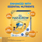 Nangrow Nutritious Milk Drink Powder For Growing Children Toddler Aged 2-6 Years, Creamy Vanilla Flavor, 400 gm