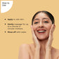 Pilgrim 24k Gold Gel Facewash with Korean White Lotus & Lactic Acid, 80 ml